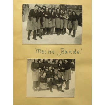 Photos of German female labor service  Meine RAD - Zeit from 1941-42 years.. Espenlaub militaria